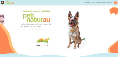 PetNaturau E-commerce Website